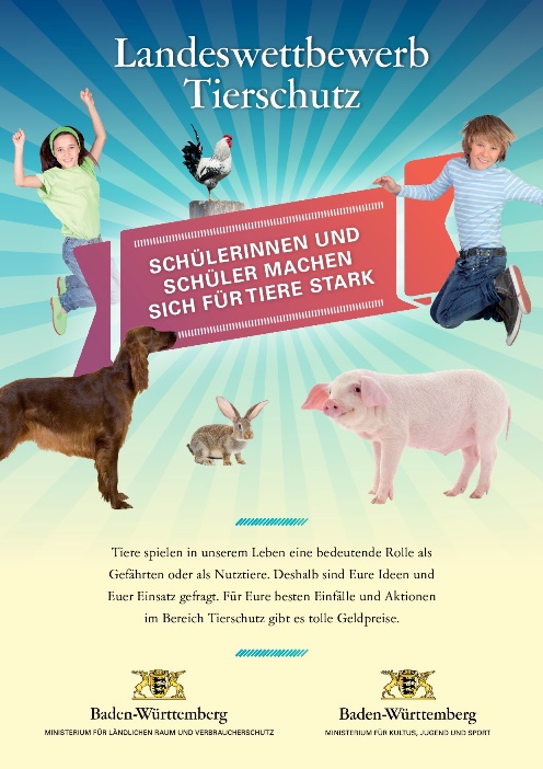 Info Rhein-Neckar-Kreis: Landeswettbewerb Tierschutz gestartet