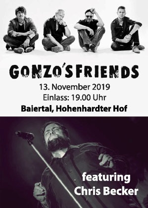 Drittes Konzert von Gonzo’s Friends beim Golfclub Hohenhardter Hof