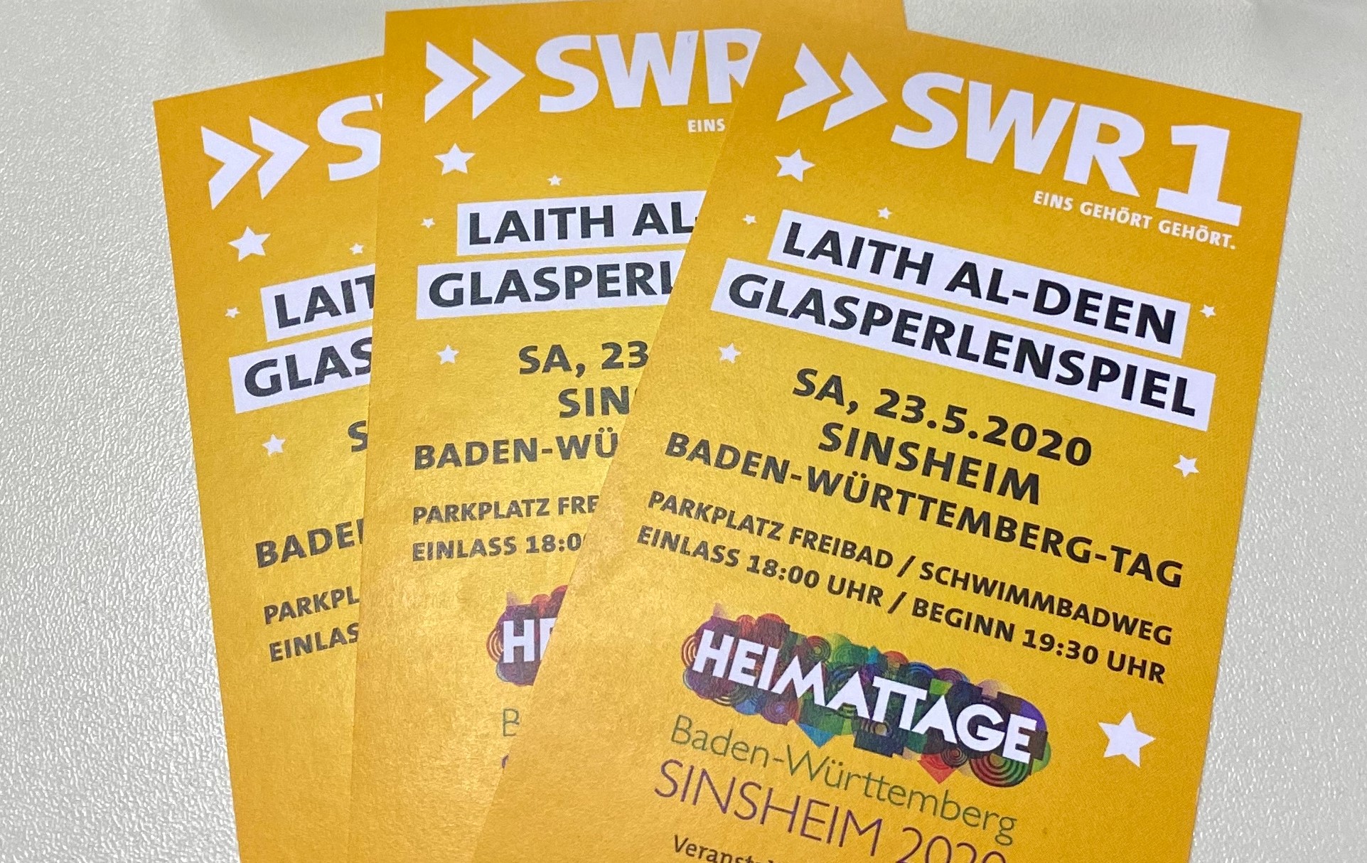 Laith Al-Deen und Glasperlenspiel beim SWR Konzert am Baden-Württemberg-Tag