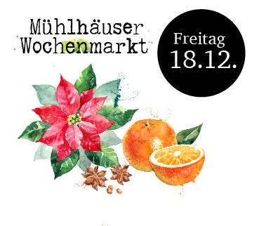 Mühlhäuser Wochenmarkt am 18.12.2020 und Wochenmarkt in der Weihnachtszeit …