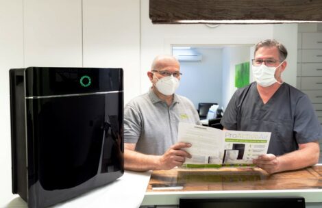 Pluspunkte, die überzeugen: Der innovative Luftreiniger „ProActiveAir“ der AVR Energie GmbH im Praxistest