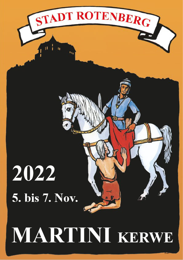 Traditionelle Rotenberger Martini-Kerwe mit Martinszug am Samstag, 5. November 2022