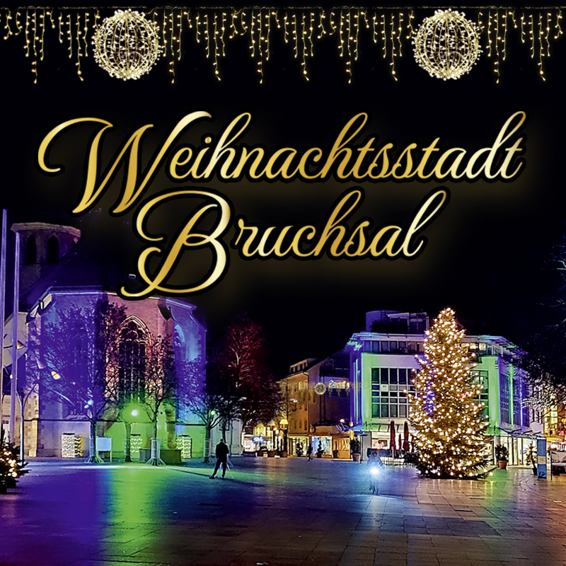 Bruchsal wird zur Weihnachtsstadt – Wintermarkt ergänzt den Weihnachtsmarkt