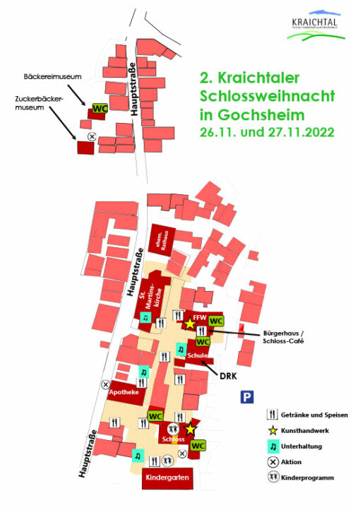 Kraichtaler Schlossweihnacht 2022 Plan
