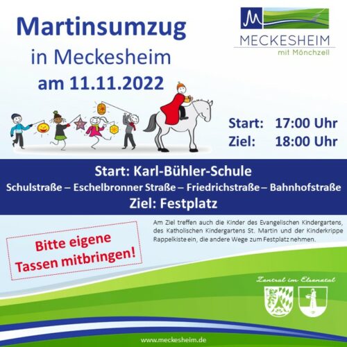 Martinsumzug Meckesheim 2022