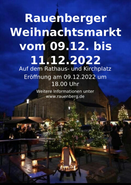 Rauenberg Weihnachtsmarkt 2022