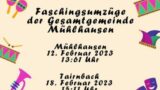 Fasching in Mühlhausen (Kraichgau) am 12. Februar 2023