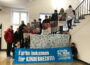 Bruchsal: Bannerübergabe Heisenberg-Gymnasium zum Thema „Kinderrechte“