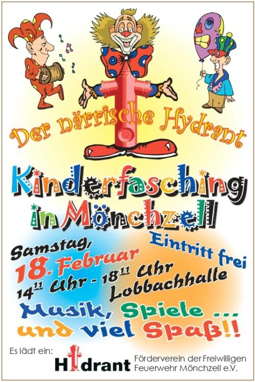 Kinderfasching in Mönchezell 2023