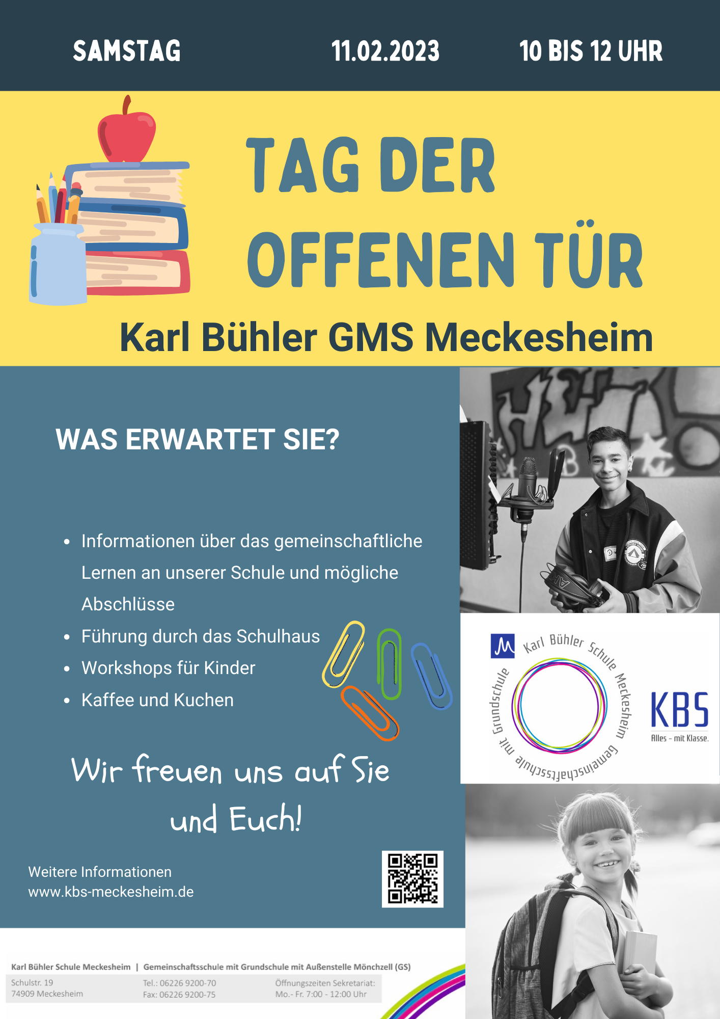 Tag der offenen Tür – Karl-Bühler-Schule, Gemeinschaftsschule
