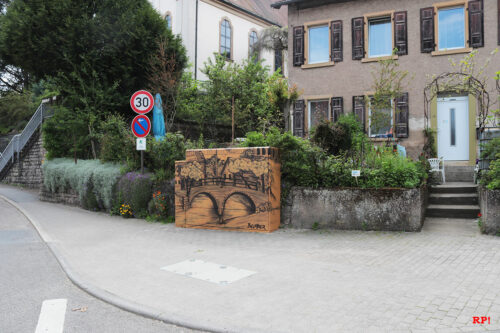Strassenkunst im Kraichgau in Baiertal