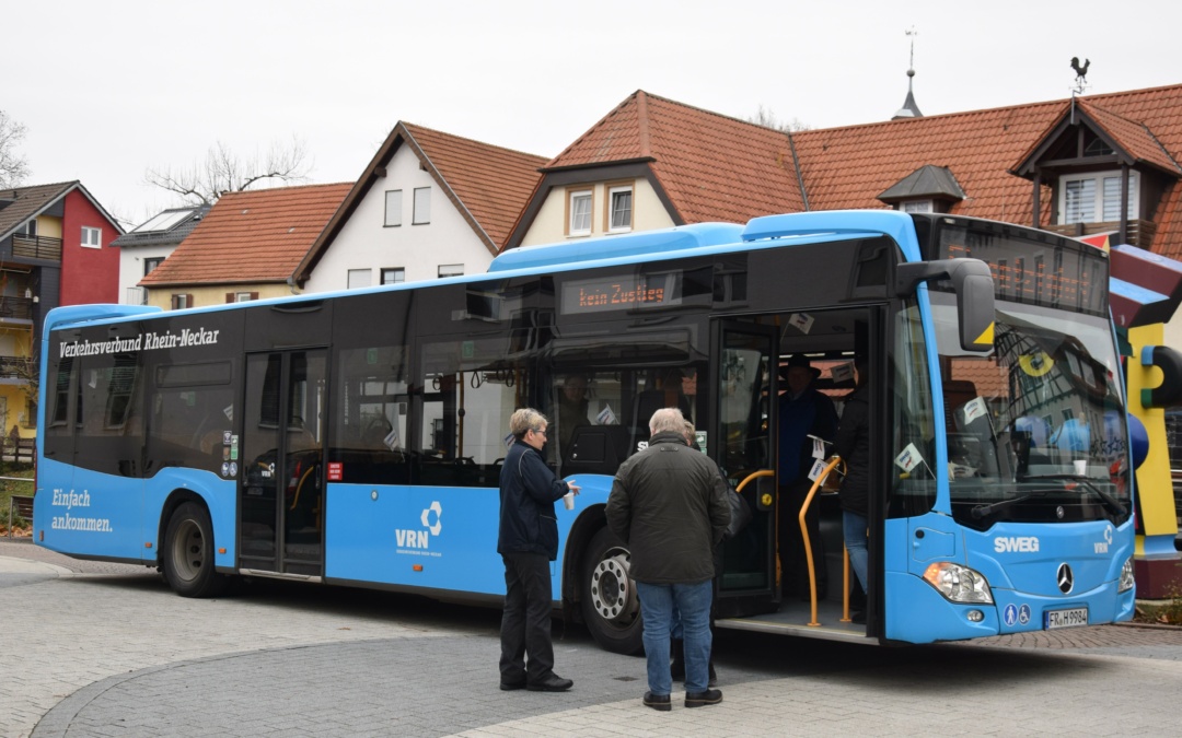 Kostenlos mit dem Bus in die Stadt