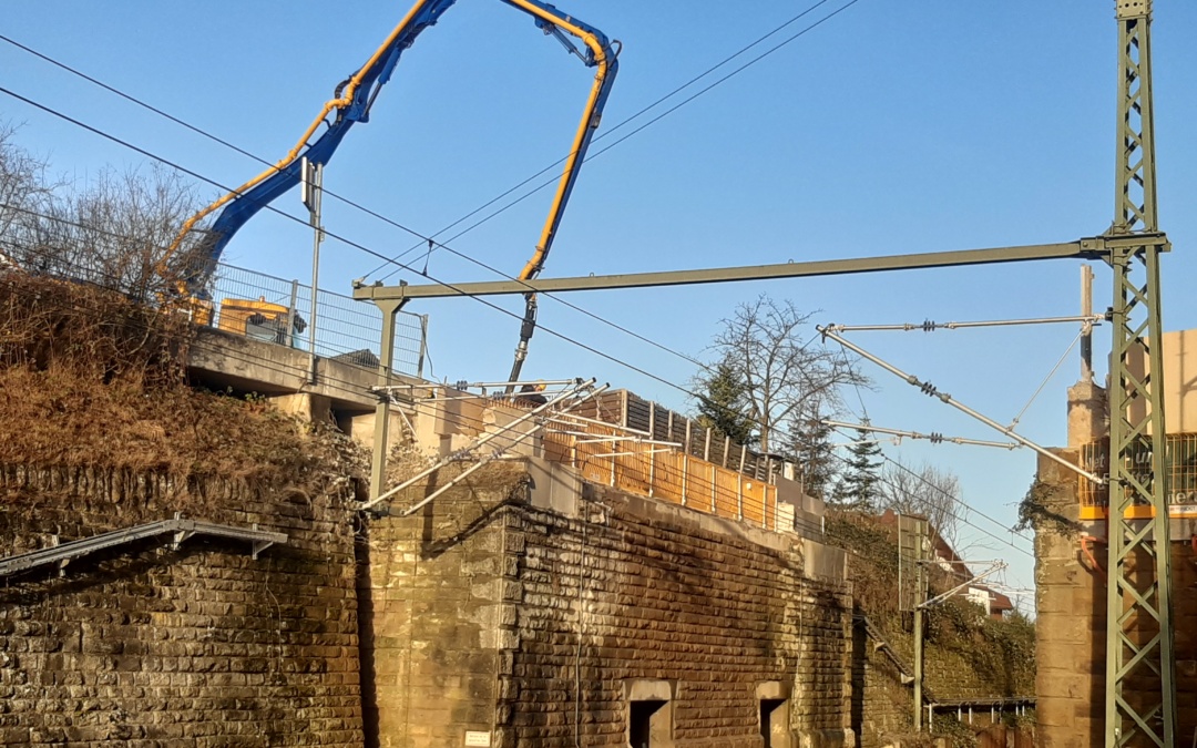 Abriss und Neubau der Pfohlhofbrücke in Steinsfurt