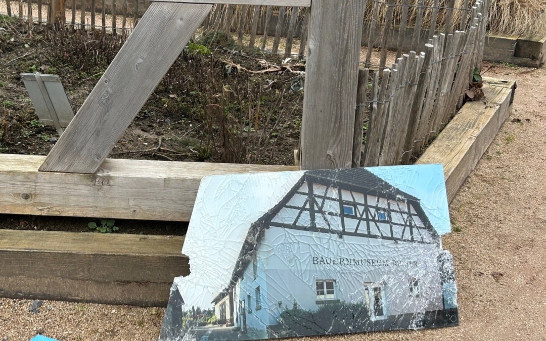 Vandalismus Stadtpavillon