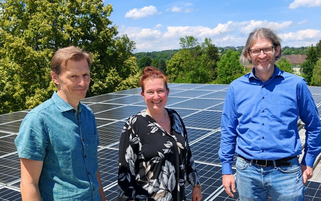 Photovoltaikanlage am Jugendzentrum Pfinztal in Betrieb