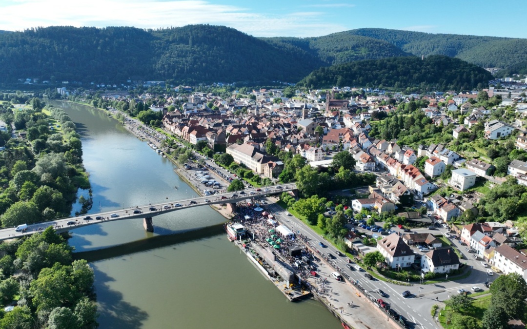 U17-Ankunft in Eberbach