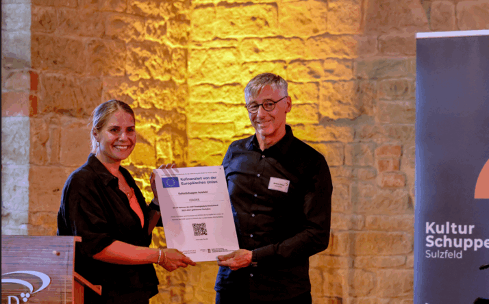 Feierliche Eröffnung des KulturSchuppens Sulzfeld