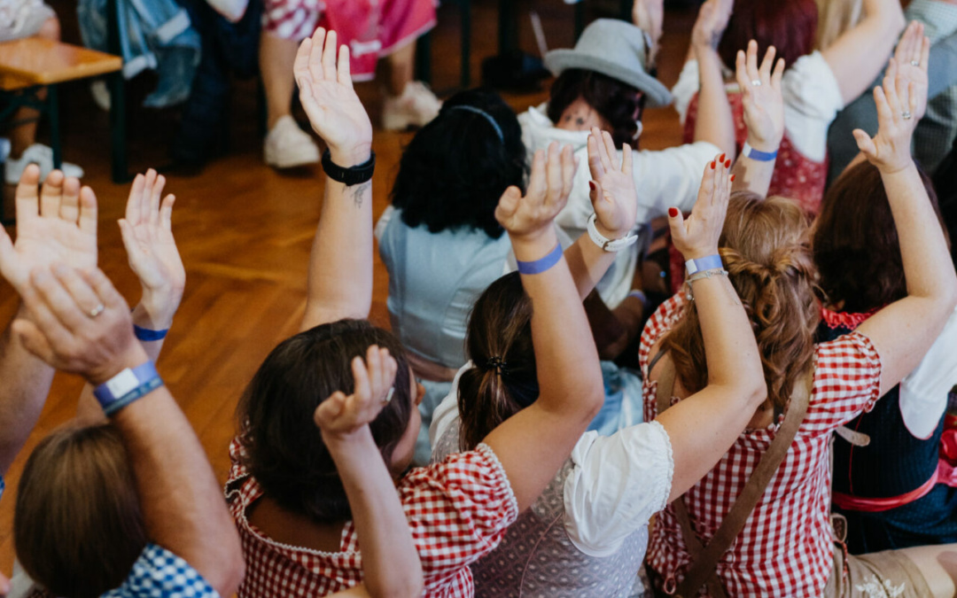Bierzelt-Feeling im Palatin