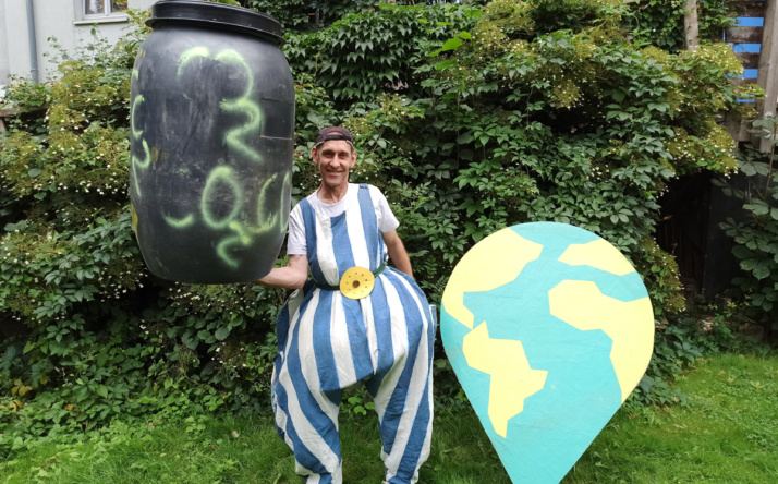 KlimaKliX zu Besuch in der KLIMA ARENA