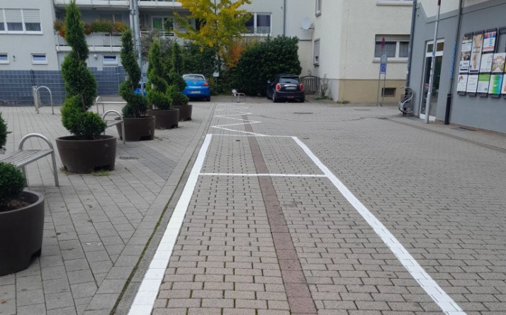 Neue Kurzzeitparkplätze in der Burggasse für den Wochenmarkt