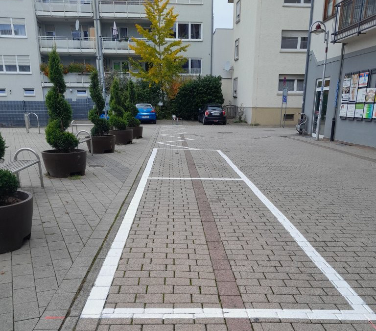 Neue Kurzzeitparkplätze in der Burggasse für den Wochenmarkt