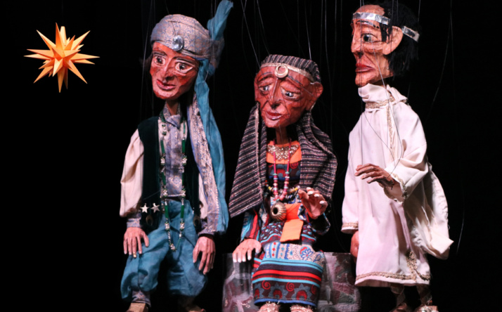 Neuvertonung „Am Rande von Bethlehem“ im Marionettentheater Wiesloch