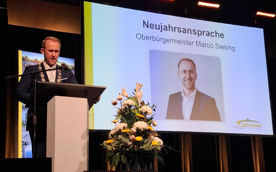 Neujahrsempfang und Ehrungsabend 2026 in der Dr.-Sieber-Halle