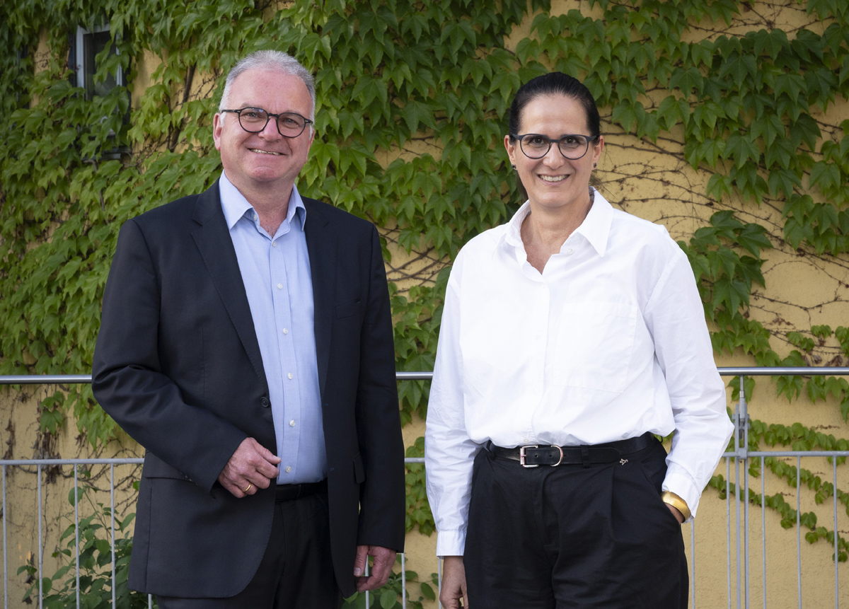 Bernhard Martin und Dr. Susanna Re1 Caritasverband