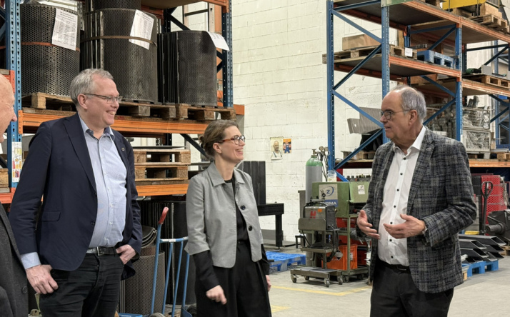 CDU-Politiker diskutieren mit Selbständigen