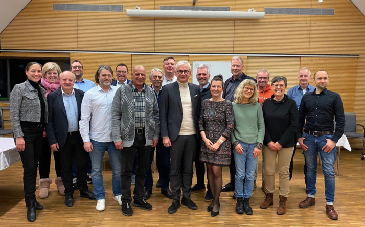 Landrat Dr. Christoph Schnaudigel besucht Pfinztal