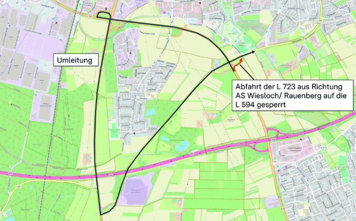 L 723 bei Wiesloch – Update