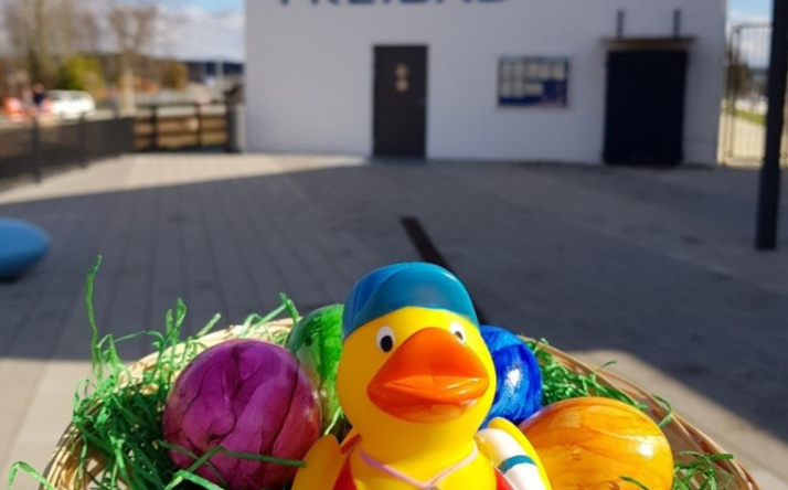 Freibad Sinsheim: Ostereiersuche und Technikführungen
