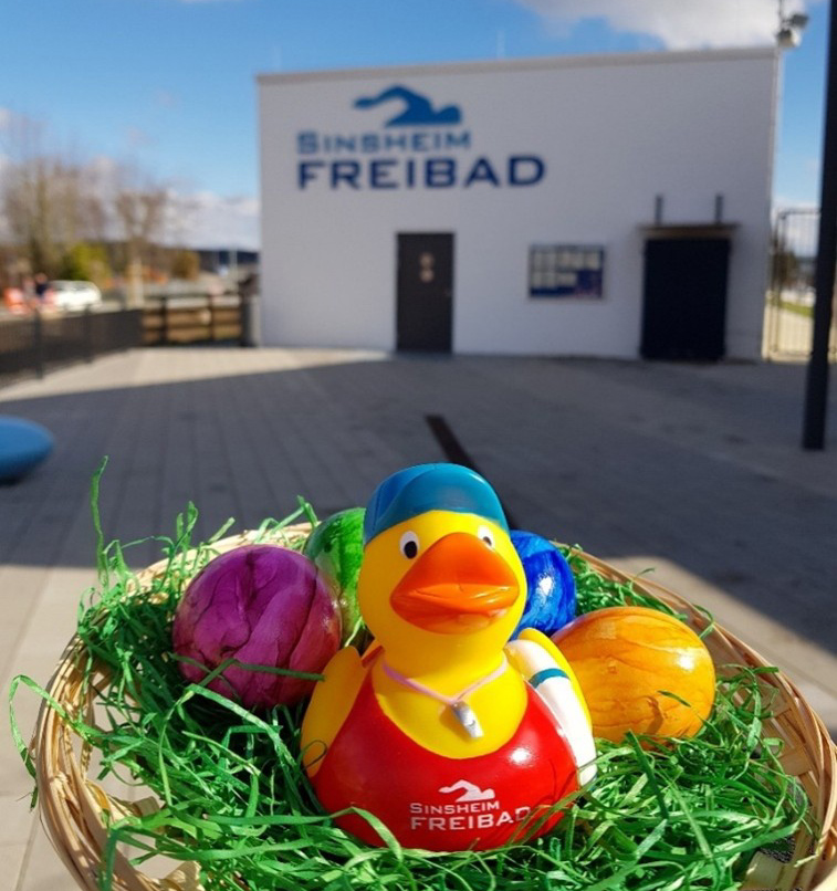 Ostereiersuche Freibad Freibad Sinsheim
