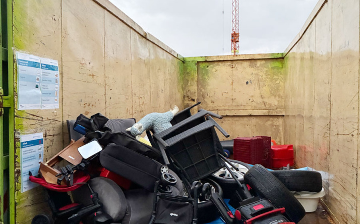 Erste gemeinsame Sonderkontrolle gegen illegale Sperrmüllsammler in Pfinztal