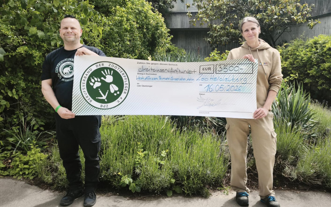 130 Tierpfleger trafen sich beim Affenpflegertreffen im Zoo Heidelberg