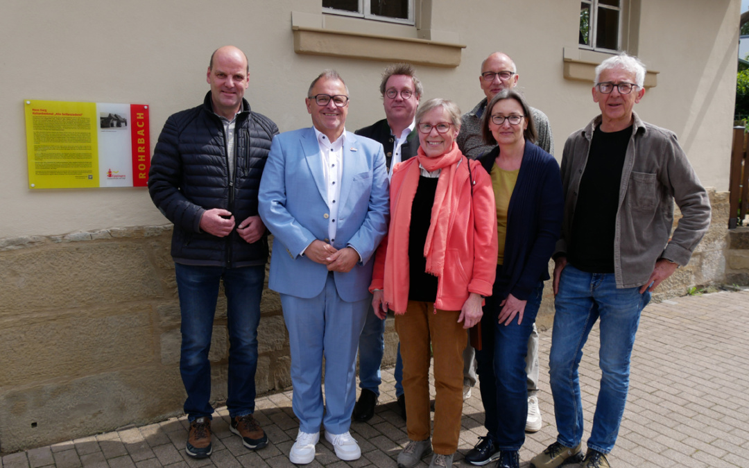 Eppingen-Rohrbach: Einweihung des Kulturdenkmals „Alte Seifensiederei“