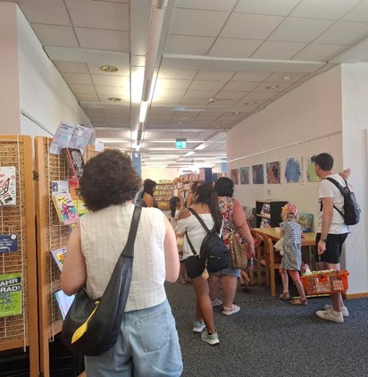 Kindervernissage in der Stadtbibliothek
