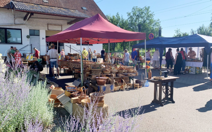 Sommerflohmarkt der Initiative Sinsheimer Weihnachtsmarkt