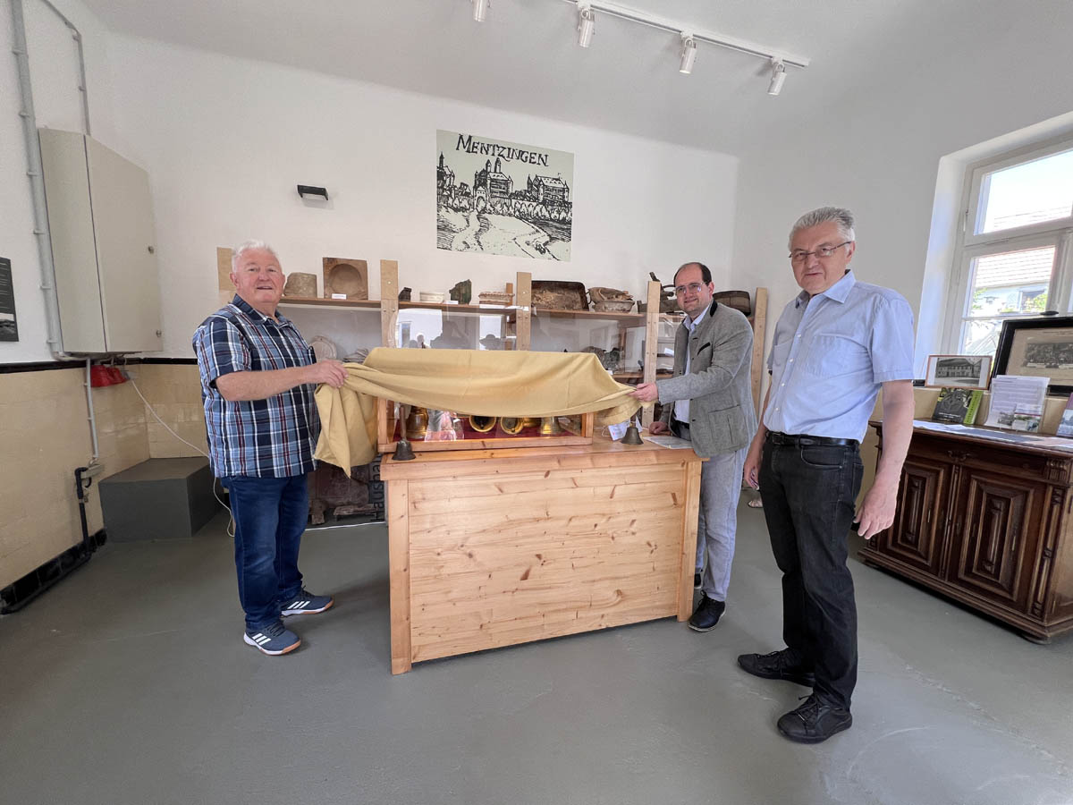 2026.07.03 Eröffnung Ausstellung Orts-Schellen im Pumpenhäusle (24) Ortsschellen
