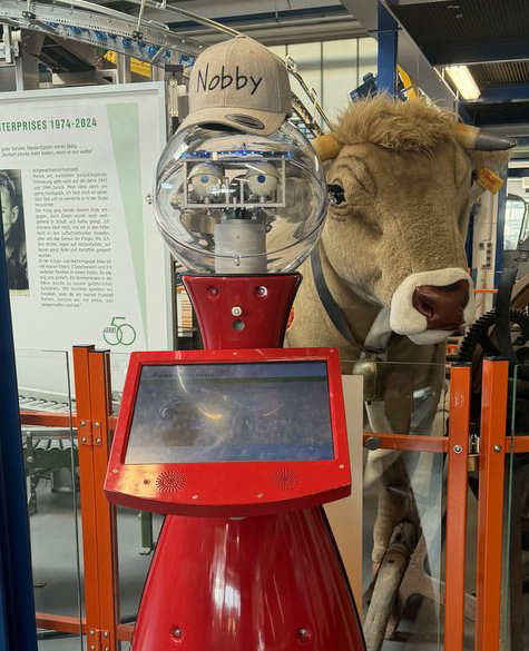 Museumsroboter NOBBY wieder voll einsatzfähig!