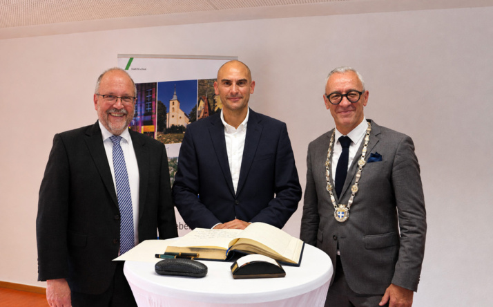 Stadt Bruchsal im Gespräch mit Bundesfinanzminister Lars Klingbeil