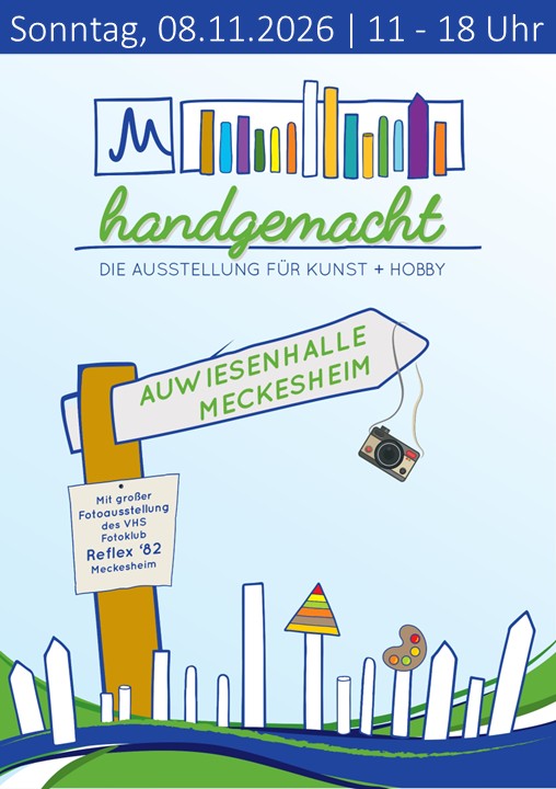 „handgemacht“ – die Ausstellung für Kunst + Hobby
